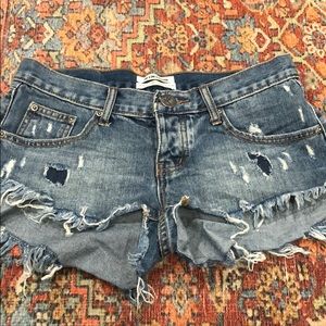 One teaspoon shorts